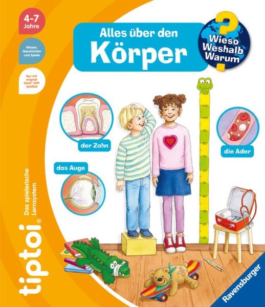 Buchcover: tiptoi® Wieso? Weshalb? Warum? Alles über den Körper