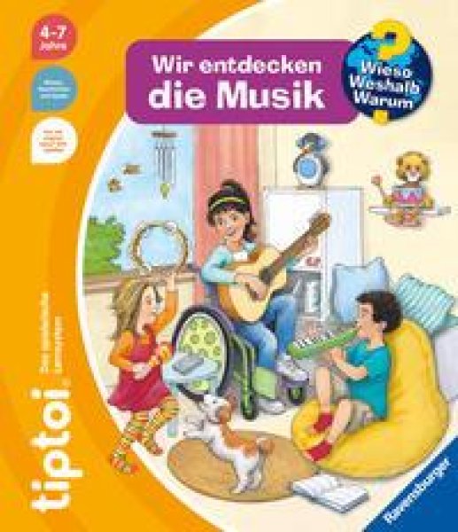 Buchcover: tiptoi® Wieso? Weshalb? Warum? - Wir entdecken die Musik