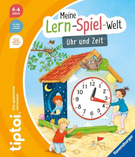Buchcover: tiptoi® Meine Lern-Spiel-Welt - Uhr und Zeit