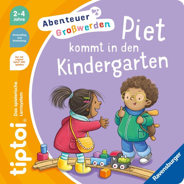 Buchcover: tiptoi® Abenteuer Großwerden - Piet kommt in den Kindergarten