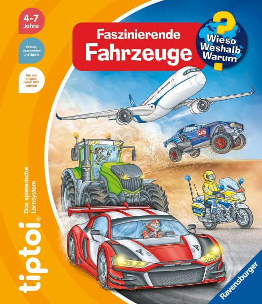 Buchcover: tiptoi® Wieso? Weshalb? Warum? - Faszinierende Fahrzeuge