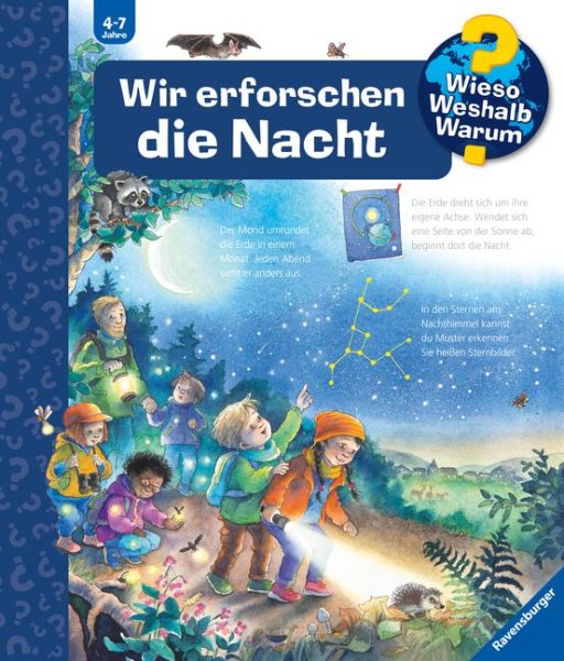 Buchcover: Wieso? Weshalb? Warum?, Band 48: Wir erforschen die Nacht