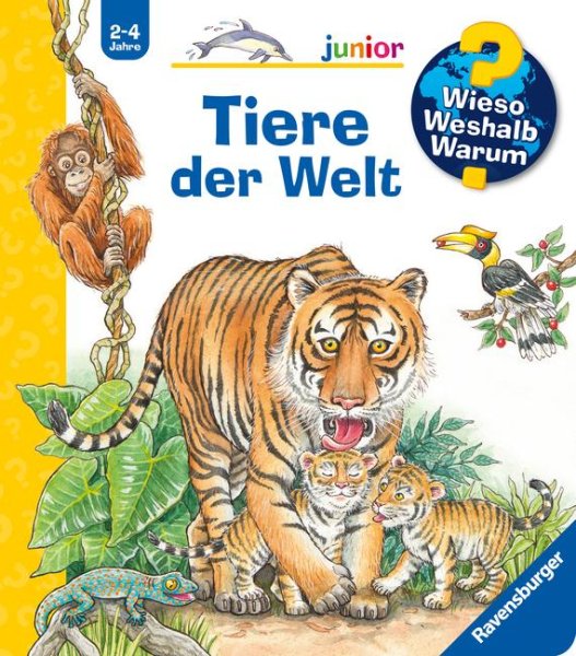 Buchcover: Wieso? Weshalb? Warum? junior, Band 73 - Tiere der Welt