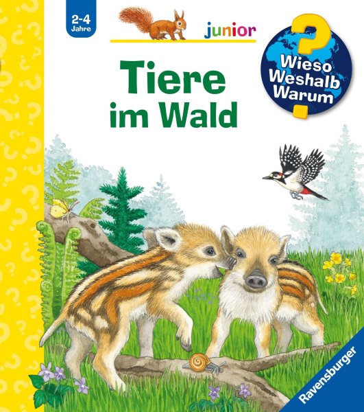 Buchcover: Wieso? Weshalb? Warum? junior, Band 77 - Tiere im Wald