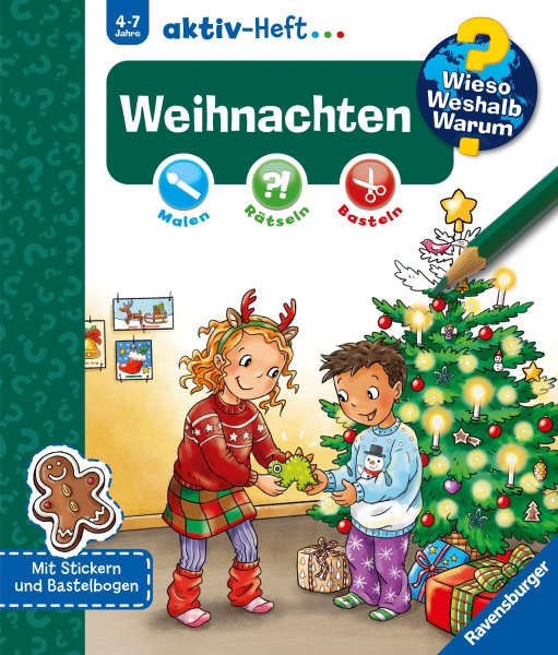 Buchcover: Wieso? Weshalb? Warum? aktiv-Heft - Weihnachten