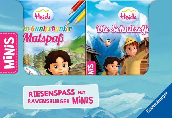 Buchcover: Verkaufs-Kassette Ravensburger Minis 14 - Heidis Abenteuer in den Bergen
