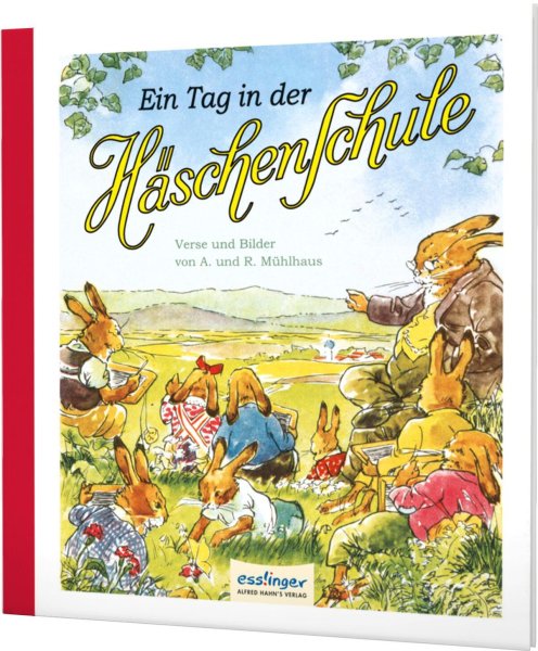 Buchcover: Ein Tag in der Häschenschule