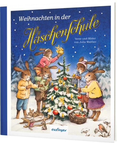 Buchcover: Die Häschenschule 8: Weihnachten in der Häschenschule