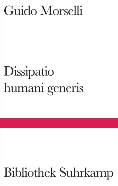 Buchcover: Dissipatio humani generis Buchcover: Dissipatio humani generis