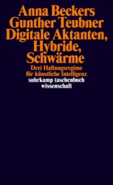 Buchcover: Digitale Aktanten, Hybride, Schwärme