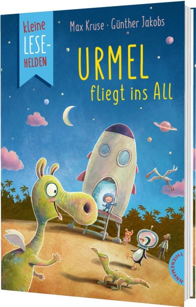 Buchcover: Kleine Lesehelden: Urmel fliegt ins All