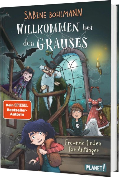 Buchcover: Willkommen bei den Grauses 2: Freunde finden für Anfänger Buchcover: Willkommen bei den Grauses 2: Freunde finden für Anfänger