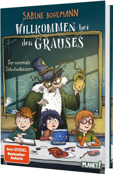 Buchcover: Willkommen bei den Grauses  3: Der normale Schulwahnsinn