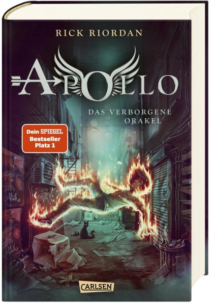 Buchcover: Die Abenteuer des Apollo 1: Das verborgene Orakel