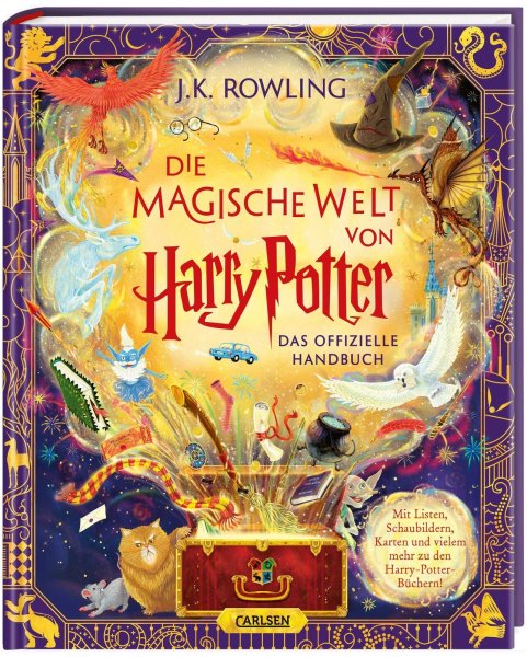 Buchcover: Die magische Welt von Harry Potter: Das offizielle Handbuch