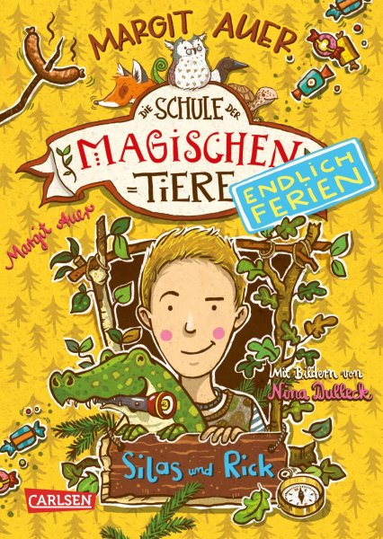 Buchcover: Die Schule der magischen Tiere - Endlich Ferien 2: Silas und Rick
