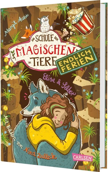 Buchcover: Die Schule der magischen Tiere. Endlich Ferien 9: Elisa und Silber