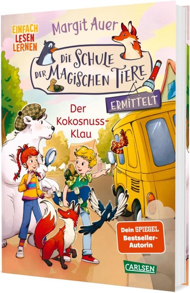 Buchcover: Die Schule der magischen Tiere ermittelt 3: Der Kokosnuss-Klau