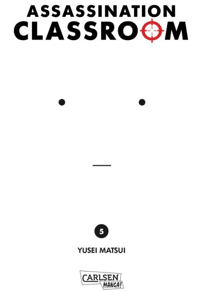 Buchcover: Assassination Classroom 05