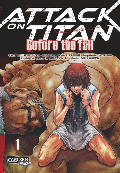 Buchcover: Attack on Titan - Before the Fall 1