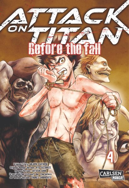 Buchcover: Attack on Titan - Before the Fall 4