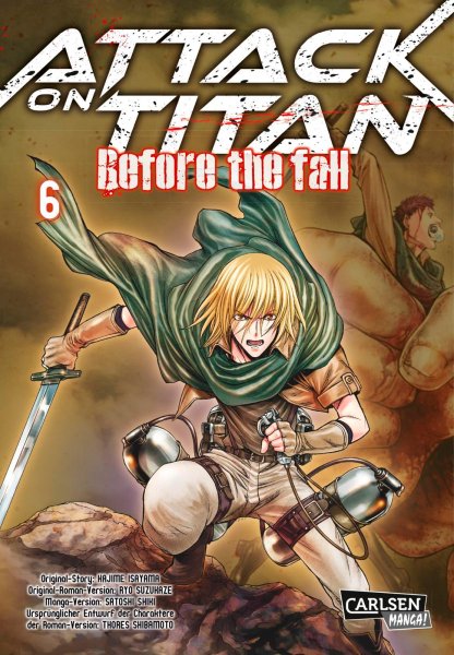 Buchcover: Attack on Titan - Before the Fall 6