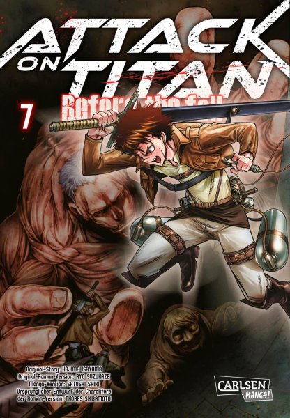 Buchcover: Attack on Titan - Before the Fall 7