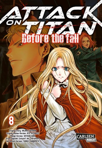 Buchcover: Attack on Titan - Before the Fall 8