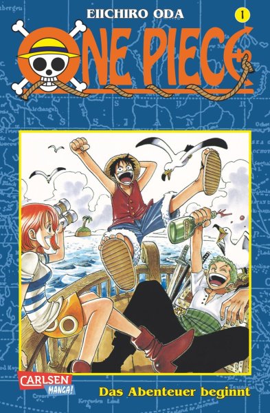 Buchcover: One Piece 01. Das Abenteuer beginnt