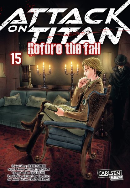 Buchcover: Attack on Titan - Before the Fall 15