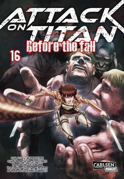 Buchcover: Attack on Titan - Before the Fall 16