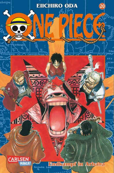 Buchcover: One Piece 20. Endkampf in  Arbana