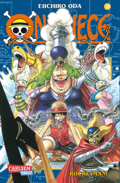 Buchcover: One Piece 38. Rocketman!
