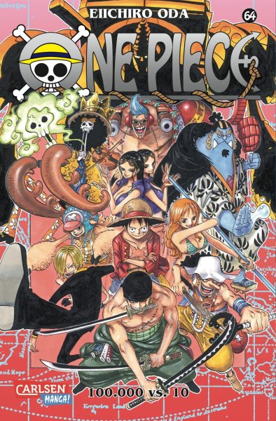 Buchcover: One Piece 64. 100.000 vs. 10