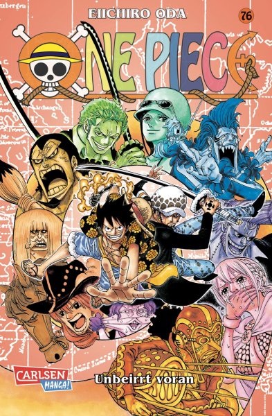 Buchcover: One Piece 76. Unbeirrt voran Buchcover: One Piece 76. Unbeirrt voran