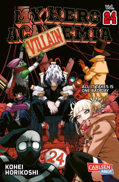 Buchcover: My Hero Academia 24