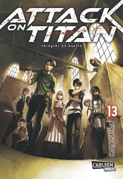Buchcover: Attack on Titan 13