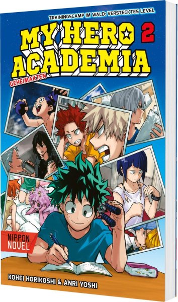 Buchcover: My Hero Academia Nippon Novel 2: My Hero Academia Novel 2 - Trainingscamp im Wald: Verstecktes Level