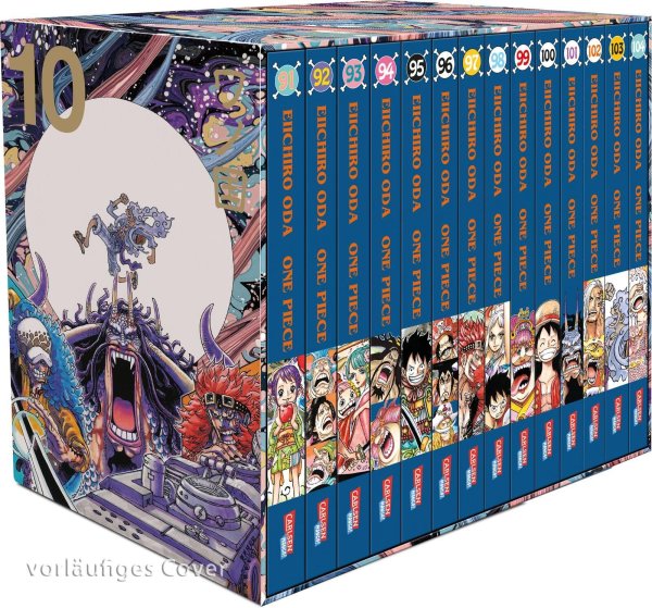 Buchcover: One Piece Sammelschuber 10: Wa No Kuni (inklusive Band 91-104)