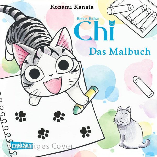 Buchcover: Kleine Katze Chi - Das Malbuch