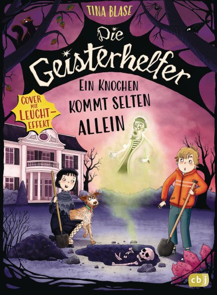 Buchcover: Die Geisterhelfer - Ein Knochen kommt selten allein