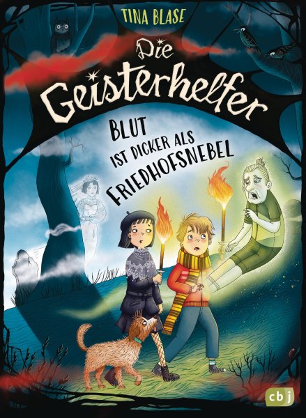 Buchcover: Die Geisterhelfer - Blut ist dicker als Friedhofsnebel Buchcover: Die Geisterhelfer - Blut ist dicker als Friedhofsnebel