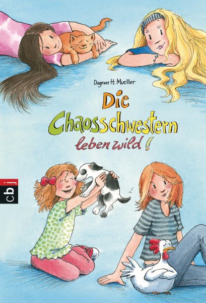 Buchcover: Die Chaosschwestern leben wild!