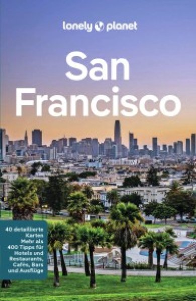 Buchcover: LONELY PLANET Reiseführer E-Book San Francisco