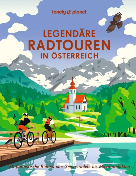 Buchcover: LONELY PLANET Bildband Legendäre Radtouren in Österreich