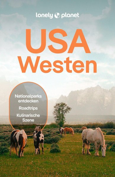 Buchcover: LONELY PLANET Reiseführer USA Westen