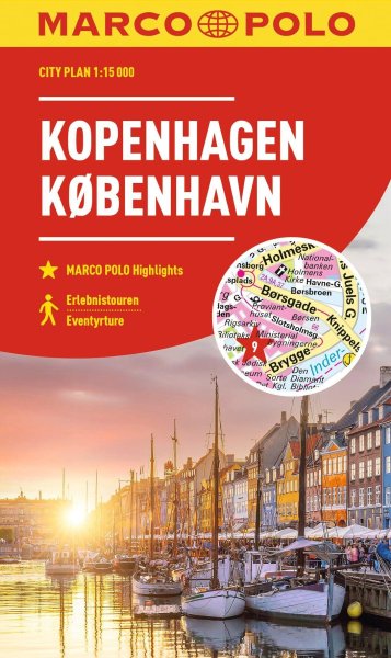 Buchcover: MARCO POLO Cityplan Kopenhagen 1:12.000 Buchcover: MARCO POLO Cityplan Kopenhagen 1:12.000