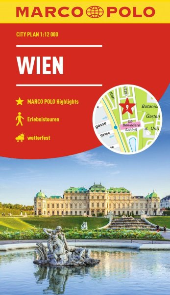 Buchcover: MARCO POLO Cityplan Wien 1:12.000 Buchcover: MARCO POLO Cityplan Wien 1:12.000