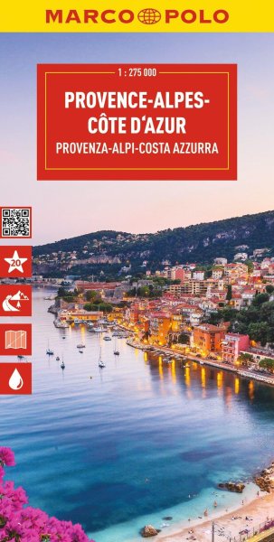 Buchcover: MARCO POLO Reisekarte Provence-Alpes-Côte dAzur 1:275.000 Buchcover: MARCO POLO Reisekarte Provence-Alpes-Côte dAzur 1:275.000