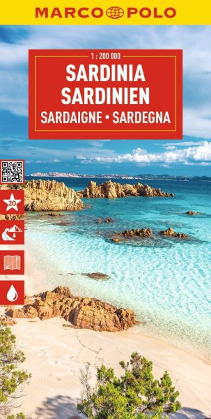 Buchcover: MARCO POLO Reisekarte Italien 15 Sardinien 1:200.000 Buchcover: MARCO POLO Reisekarte Italien 15 Sardinien 1:200.000
